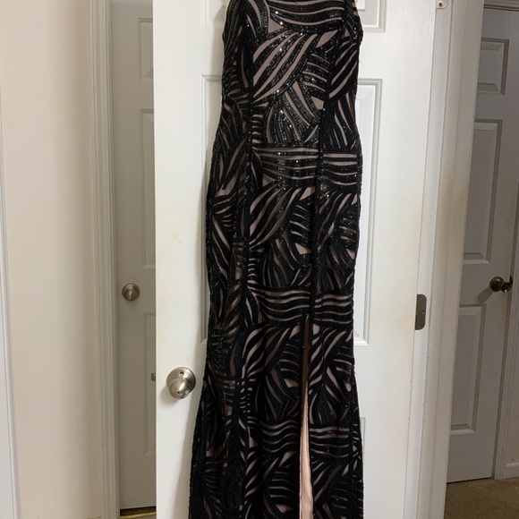 TRIXXI - black sequins dress - Picture 6 of 12